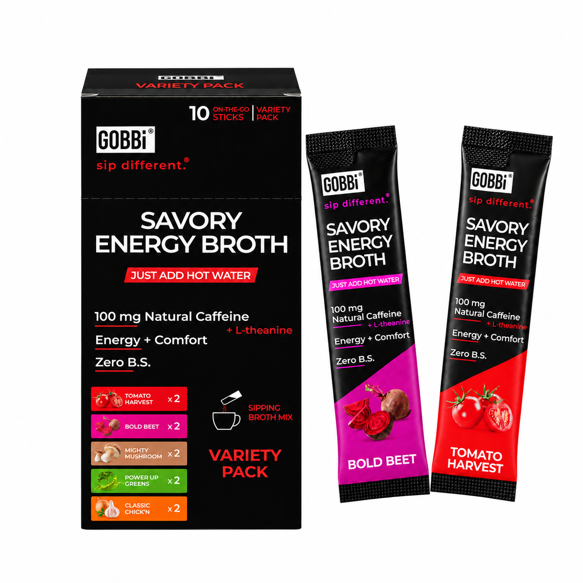 Variety Pack Energy Broth